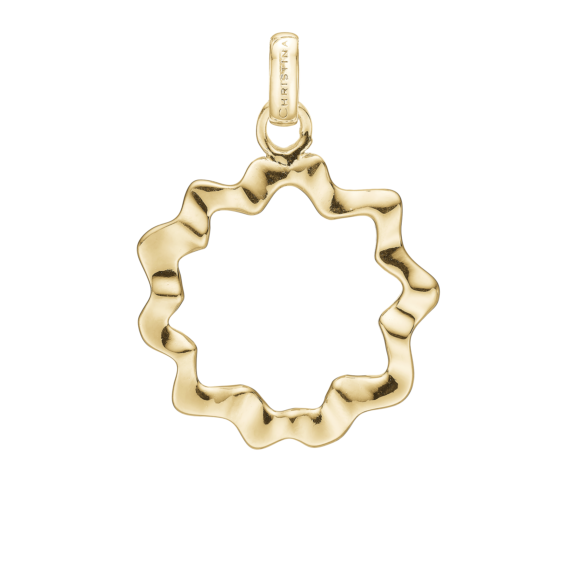 Ocean Waves Earring Pendant - CHRISTINA