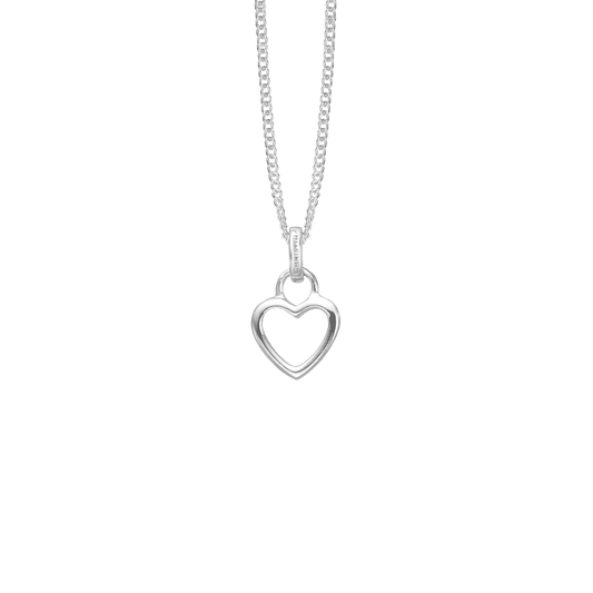 Hjerte Necklace - Sterling Silver