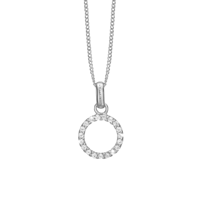 Topaz Circle Earring Pendant - CHRISTINA