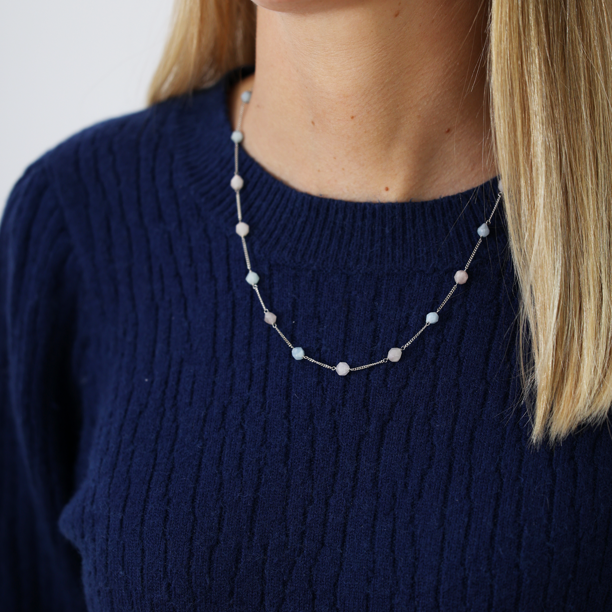 Morganite Necklace - CHRISTINA