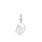 Pearl dream Earring Pendant - Polished Sterling Silver with 1 Perle