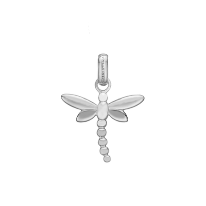 Dragonfly Earring Pendant - Sterling Silver