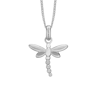 Dragonfly Earring Pendant - Sterling Silver