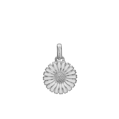 Marguerite Ø15mm Earring Pendant - Sterling Silver