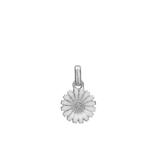 Marguerite Ø 8mm Earring Pendant - Sterling Silver