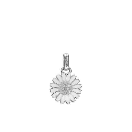 Marguerite Ø 12mm Earring Pendant - Sterling Silver