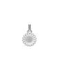 Marguerite Ø 12mm Earring Pendant - Sterling Silver