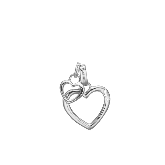 Open Mother Hearts Earring Pendant - CHRISTINA