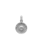 Magic Sun Earring Pendant - Polished Sterling Silver
