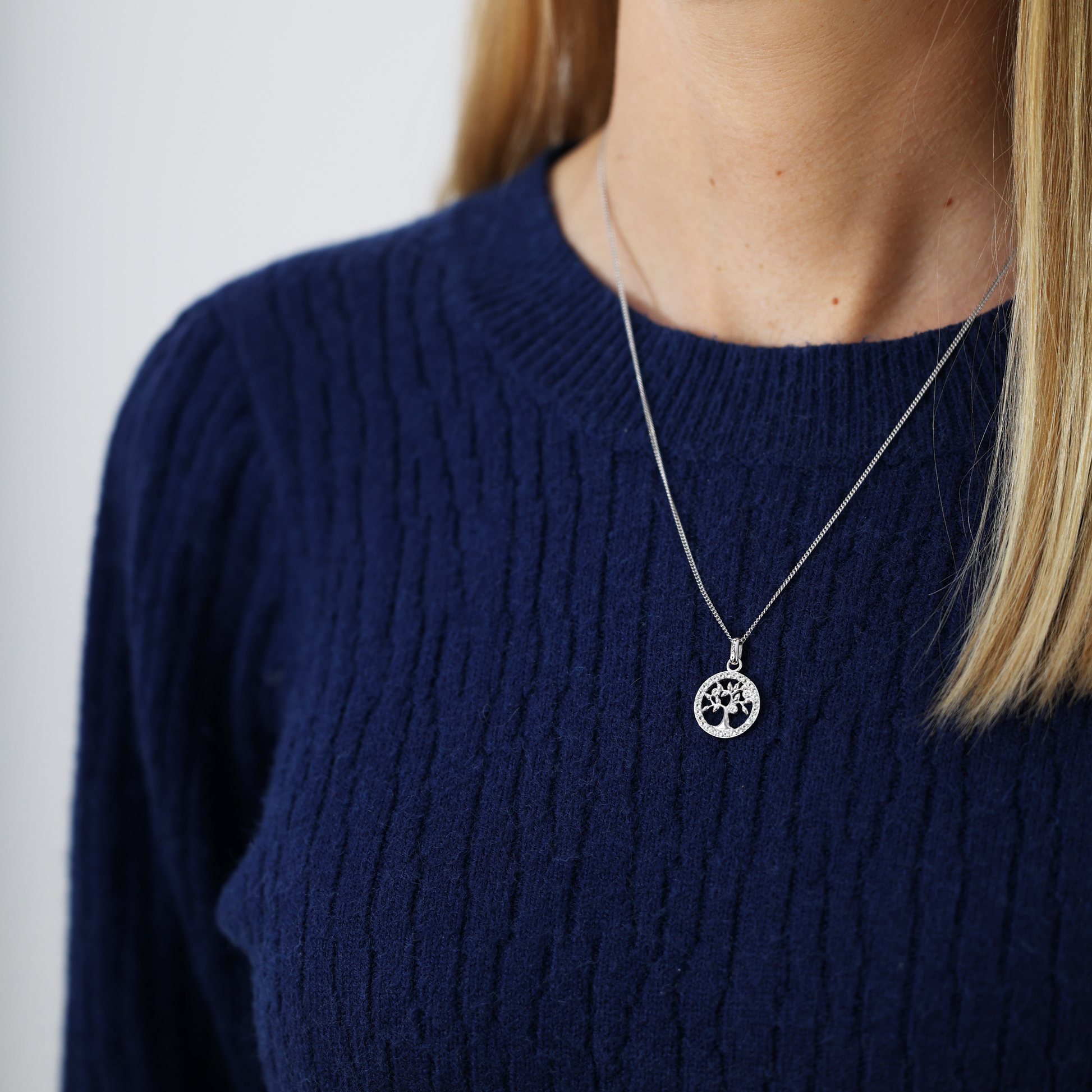 Topaz Tree of Life  Earring Pendant - CHRISTINA