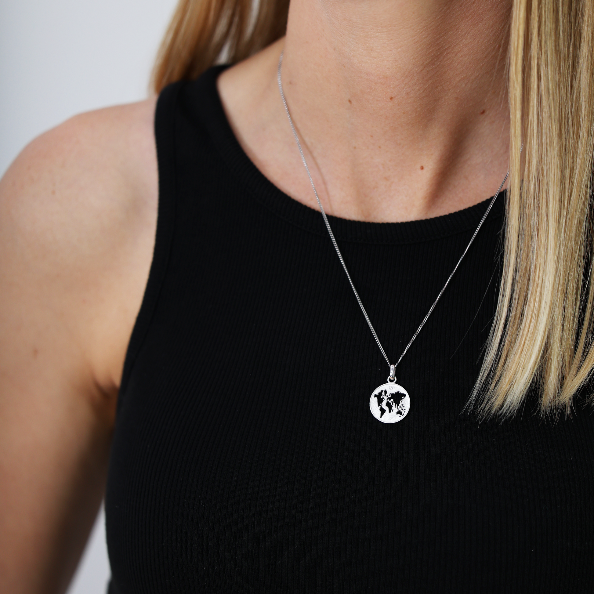 The World Earring Pendant - CHRISTINA