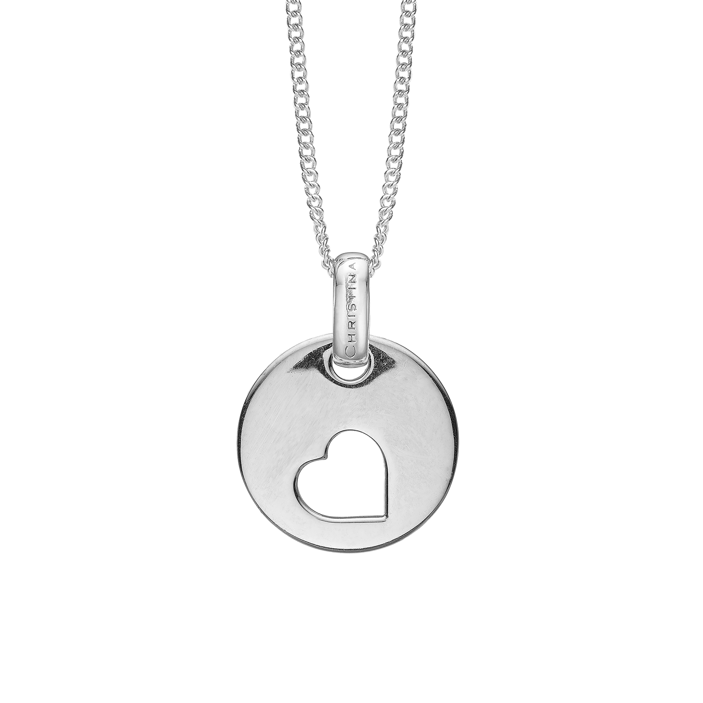Big Heart Earring Pendant - CHRISTINA