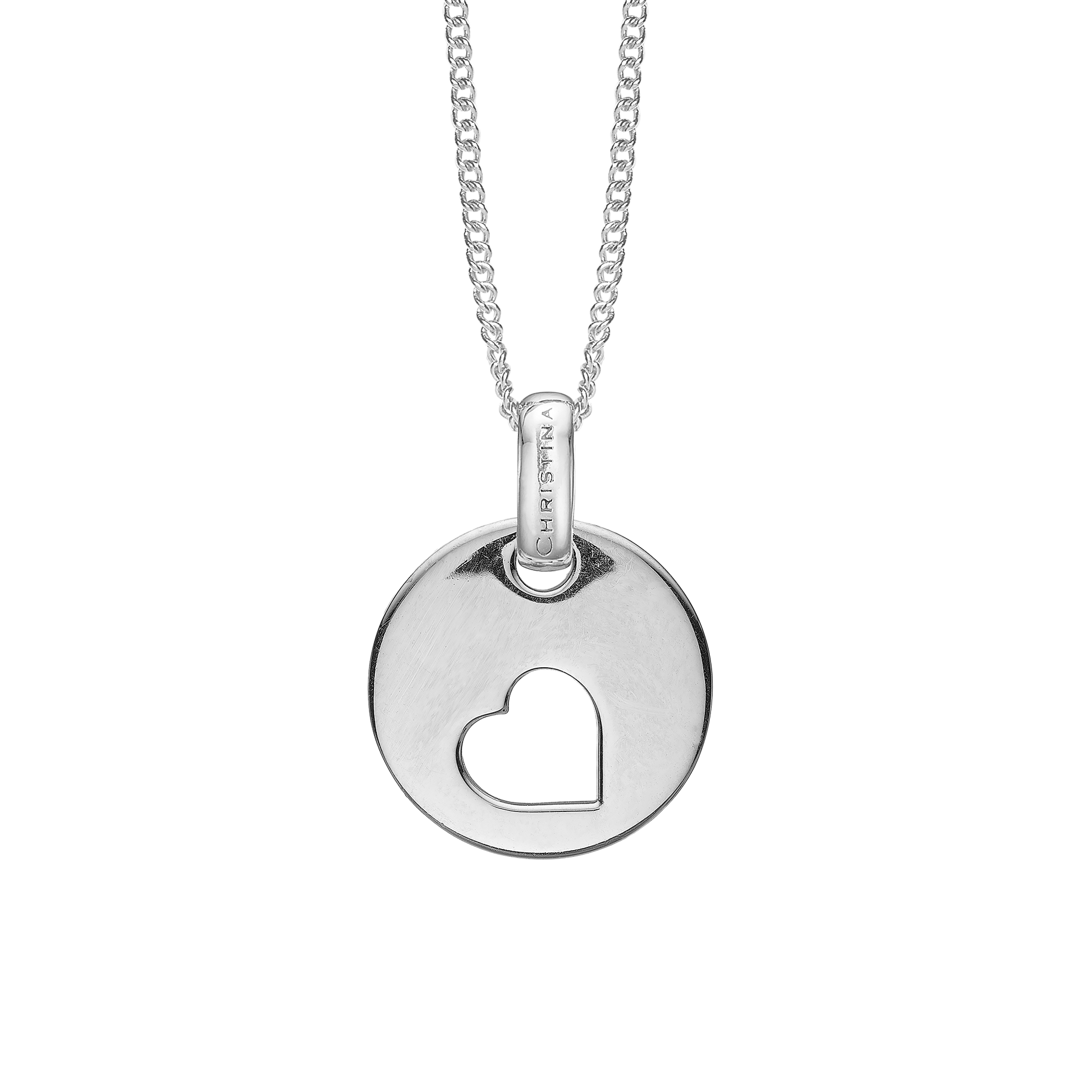 Big Heart Earring Pendant - CHRISTINA