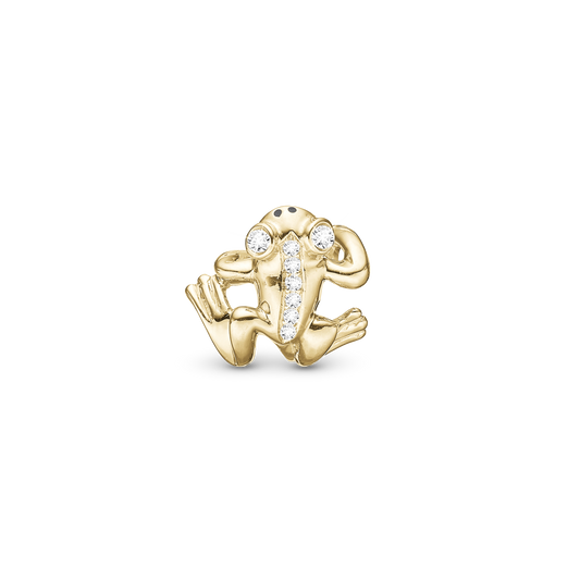 Diamond Frog Guldcharms - CHRISTINA