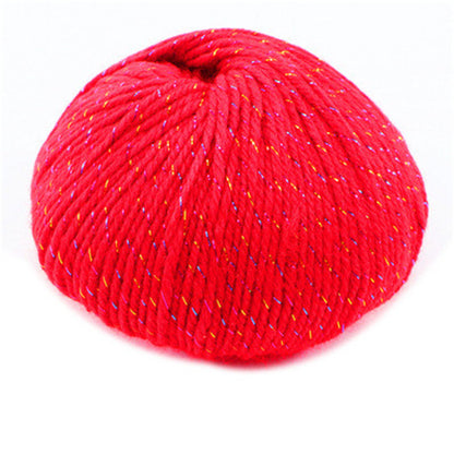 Hand Knitted Slipper Cushion Acrylic Yarn