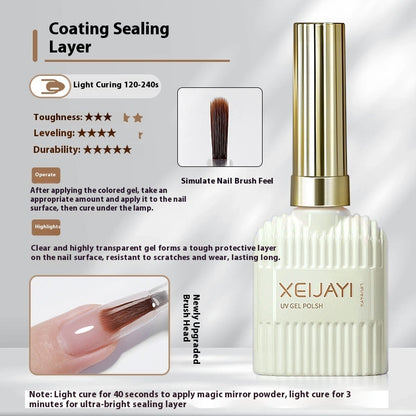 Verstärkte Glasversiegelungsschicht, Nagelspitzenkleber, Nagellackgel