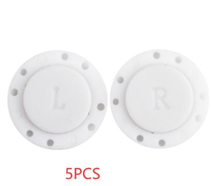 Handgenähte Knopfleiste mit Magnetverschluss 