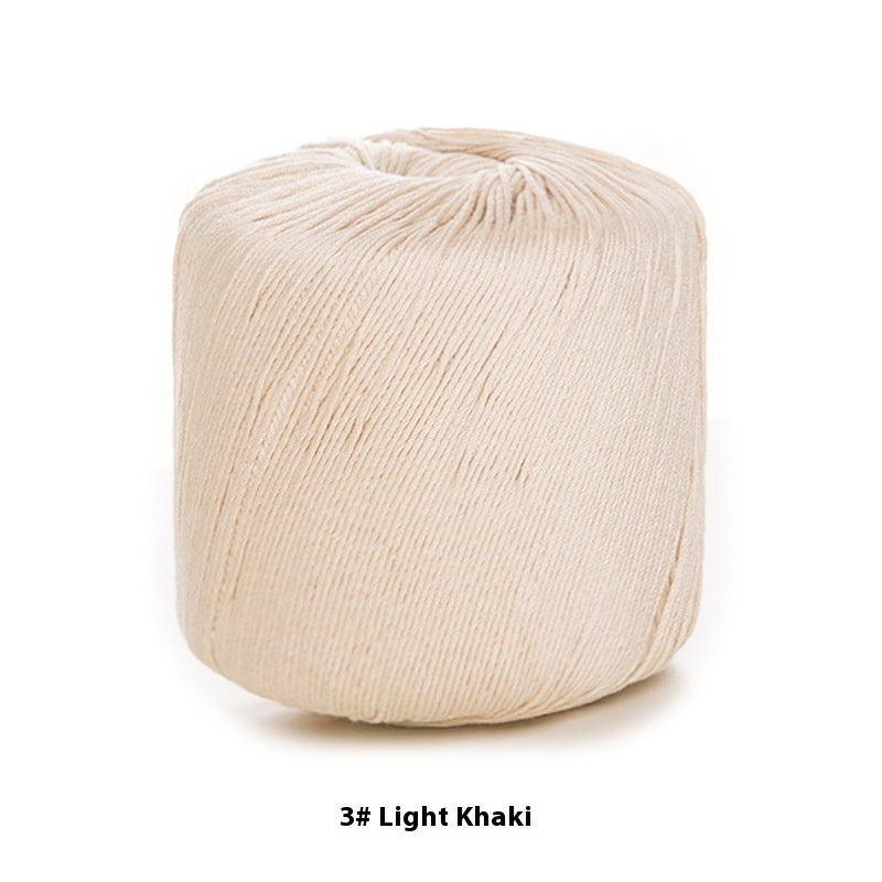 Snowball Nr. 3 Wasser-Su-Spitzengarn DIY Handgewebt