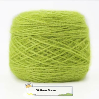 3 Two Groups Of Squirrel-velvet Yarn Hand-knitted Medium Thickness Hat Scarf Coat Waistcoat Cushion Plush Wool 150g