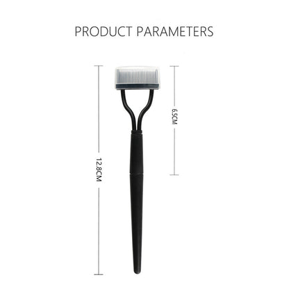 1 Stück Wimpernseparator mit Metallzähnen, faltbare Wimpernzange, Beauty-Make-up-Wimpernbürste aus Edelstahl, Kamm, Mascara-Schwung-Make-up-Werkzeug