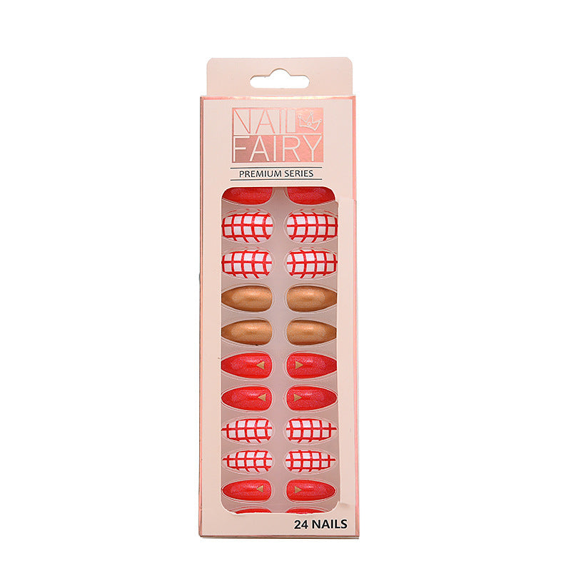 Europäische und amerikanische Maniküre-Teile, fertige künstliche Nägel