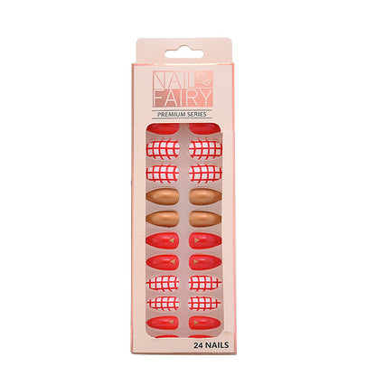 Europäische und amerikanische Maniküre-Teile, fertige künstliche Nägel