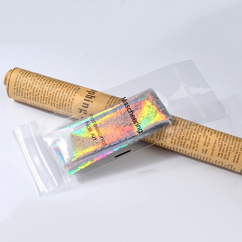 Nagel-Laser-Stern-Aufkleber, Thermotransfer-Nagelaufkleber, Symphony Star Papier