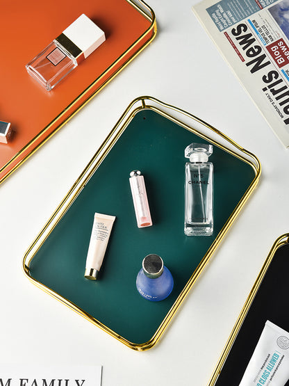 Rechteckiges Teetablett für den Haushalt, Ablage für Wassertassen