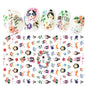 Adhesive nail decals
