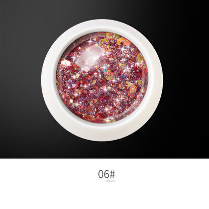 Nagelkunst Laser Symphony Dekorative Pailletten