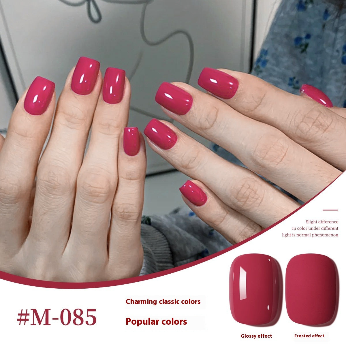 Neues UV-Nagellack-Komplettset in beliebten japanischen Farben