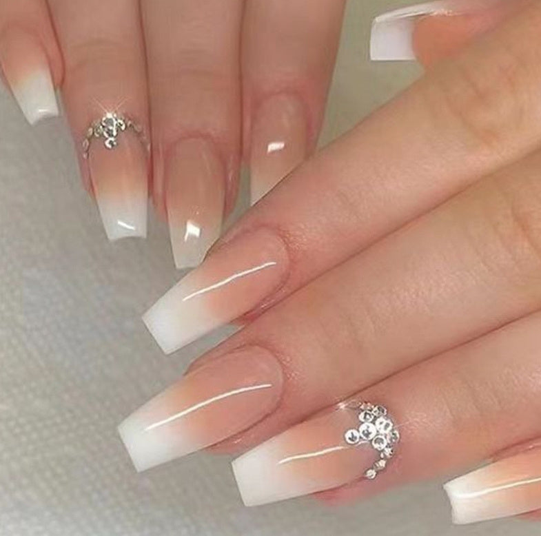 Spot Drill Wearable Fake Nail Manicure Finished Products