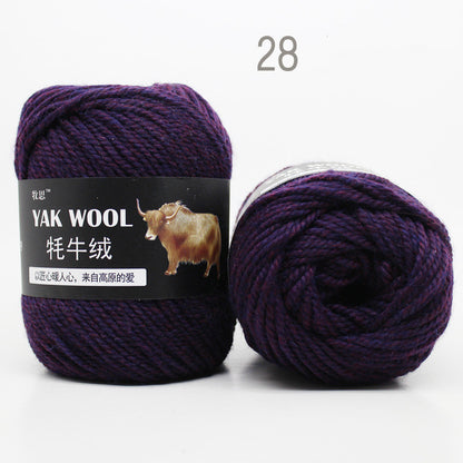 Cow Wool Yarn Scarf Thread Hat 245 Stick Needle Hand-knitted Medium Thick Coat