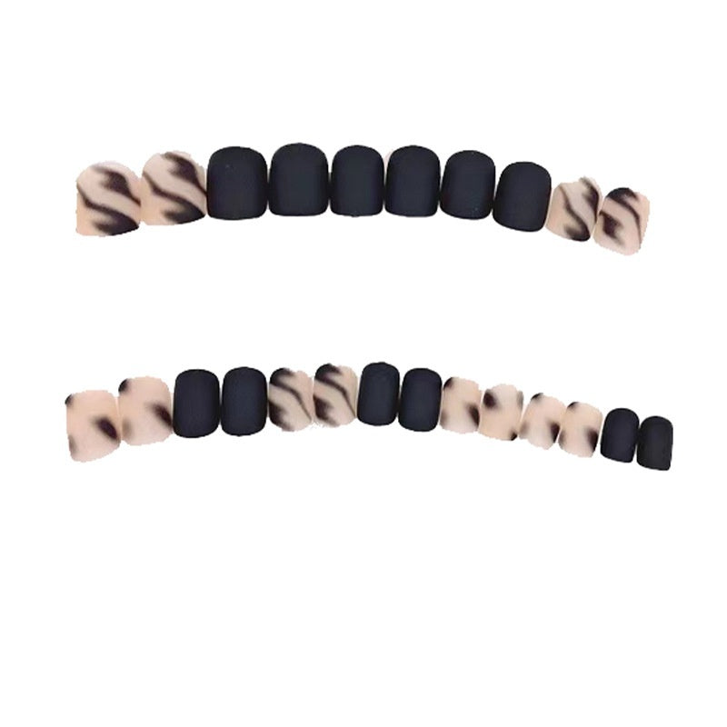 Silk Dian Ink Wear Nail Black Ink Color Nail Sticker Tie-dye