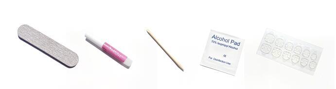 Handgefertigter Nagelflicken, fertig zum Subkultur-Bär-Süß-scharfen Mädchen-Look