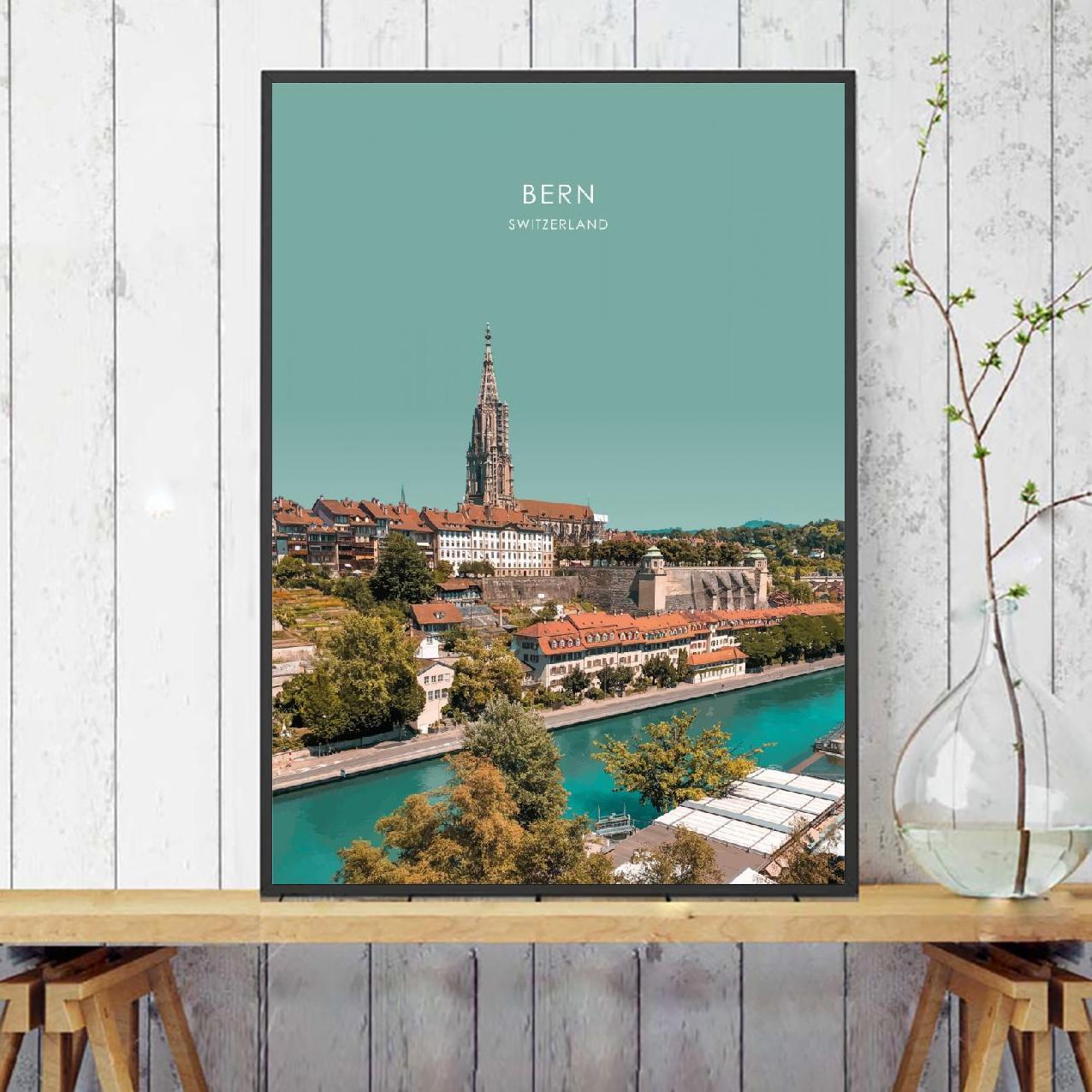 Kunstdruck auf Leinwand – Wanddekoration fürs Wohnzimmer