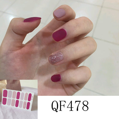 Nagelsticker 3D Diamant-Nagel 14 Sticker Wasserfeste Nagelsticker Komplettsticker Für Schwangere