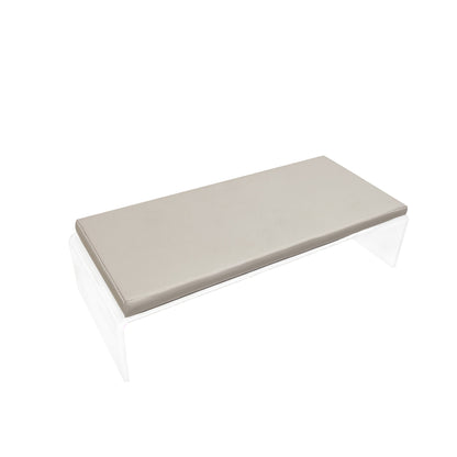 Handkissen aus cremefarbenem Acryl, cremeweiße Handgelenkschiene für große und kleine Handgelenke