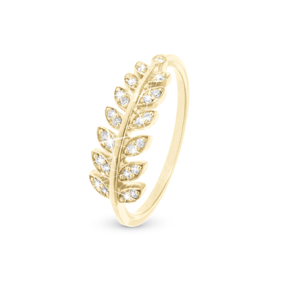 CHRISTINA Forest Leaves Ringe