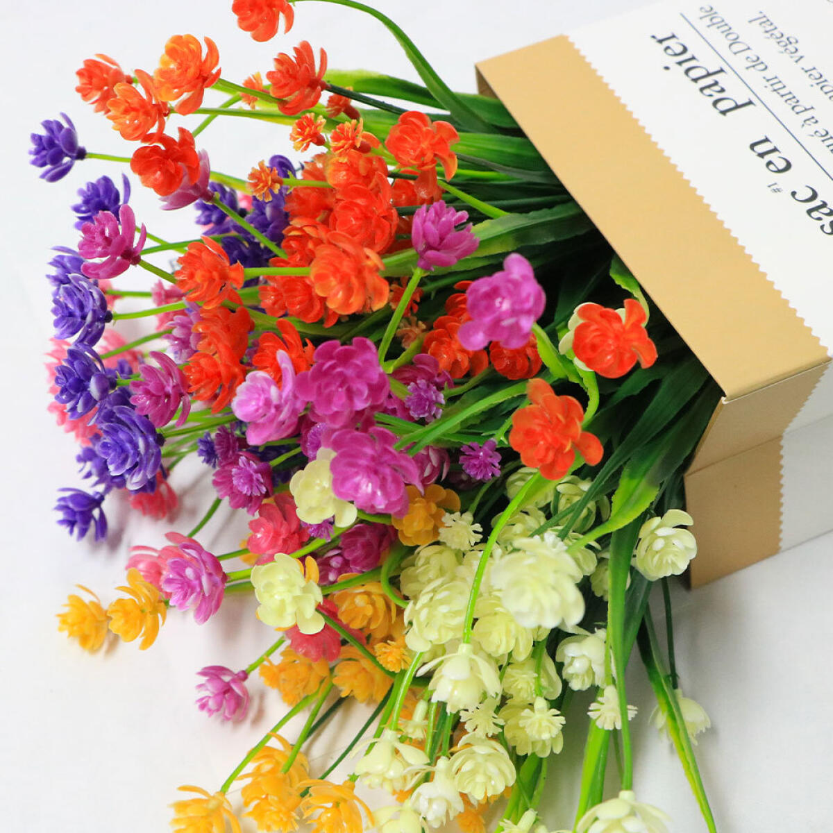 5Pcs Artificial Flowers