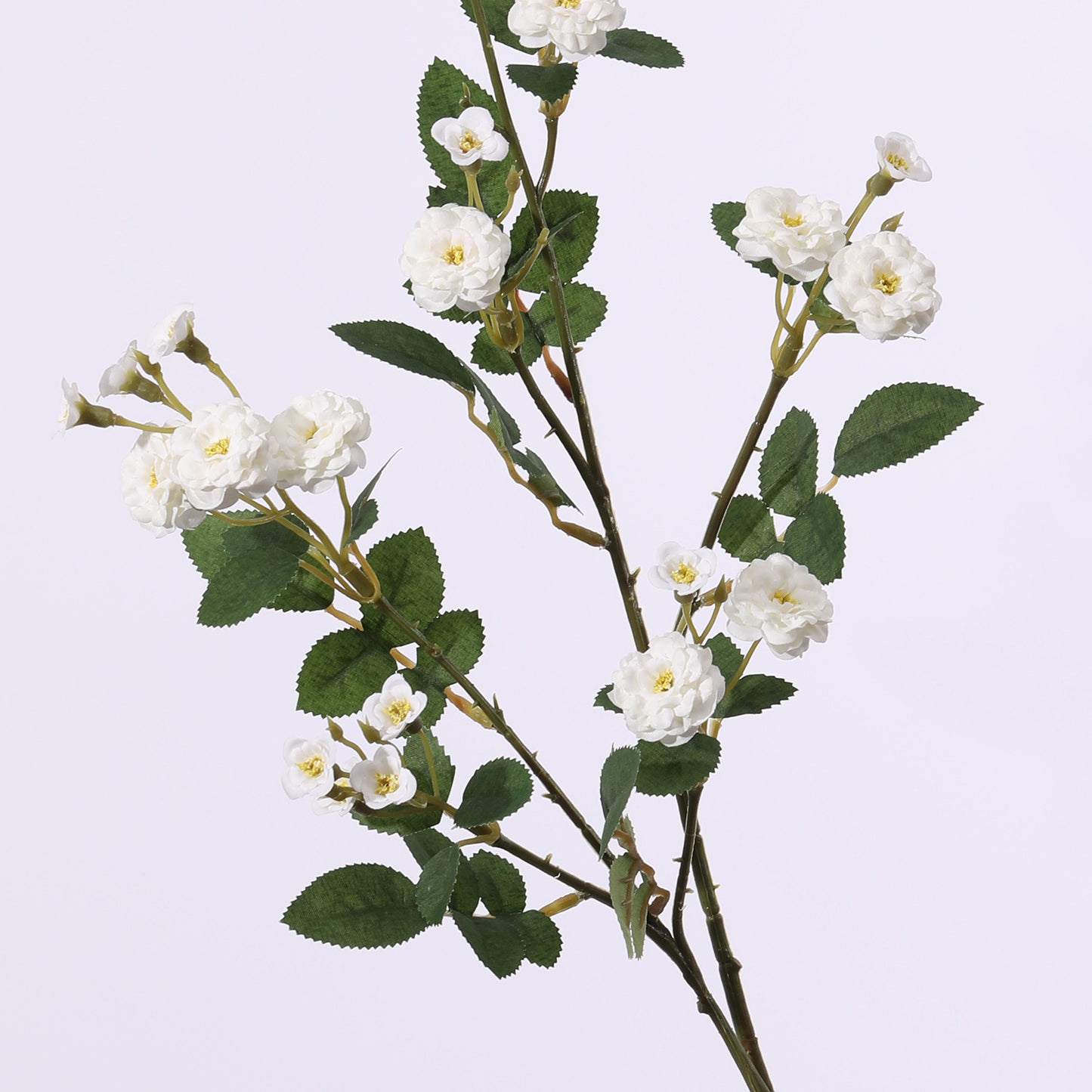 Künstliche Blumen im europäischen Stil, mehrköpfige kleine Rosenornamente