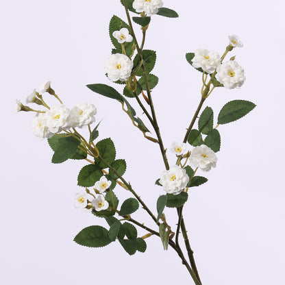 Künstliche Blumen im europäischen Stil, mehrköpfige kleine Rosenornamente