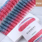 Segment Dyed Rainbow Color Gradient Hand-woven Diy Thread Clothes Scarf Hat Cake Yarn