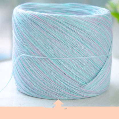 Handgestricktes Garn, DIY-Strickprojekt, handgefertigtes Garnknäuel, weich