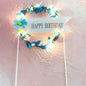Creative Birthday Cake Round Garland Light Inserts