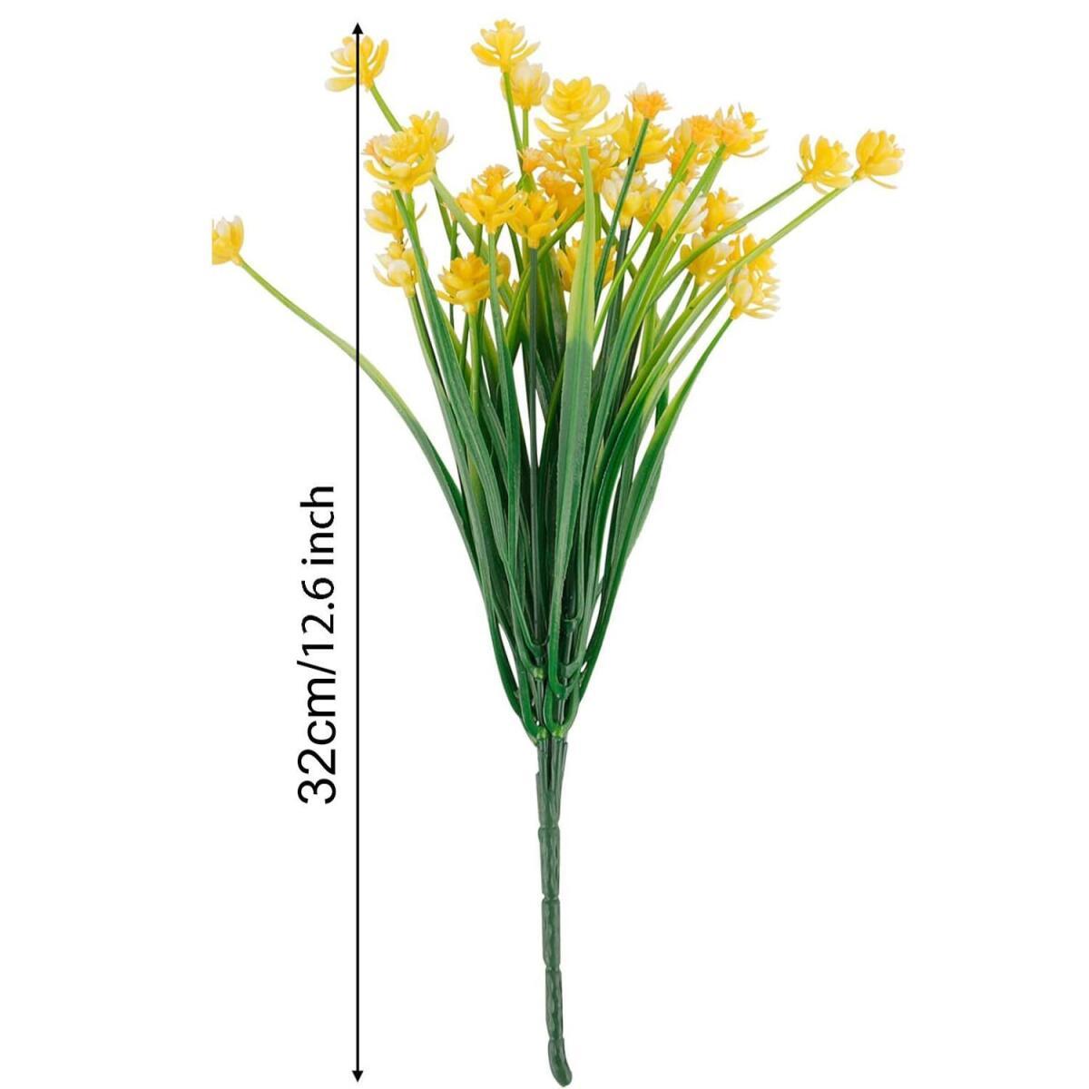 5Pcs Artificial Flowers