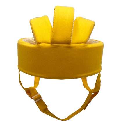 Baby Learning to Walk Anti-Collision Hat Infant Toddler Safety Helmet Cotton Protective Cap Fully Cotton Breathable Lightweight