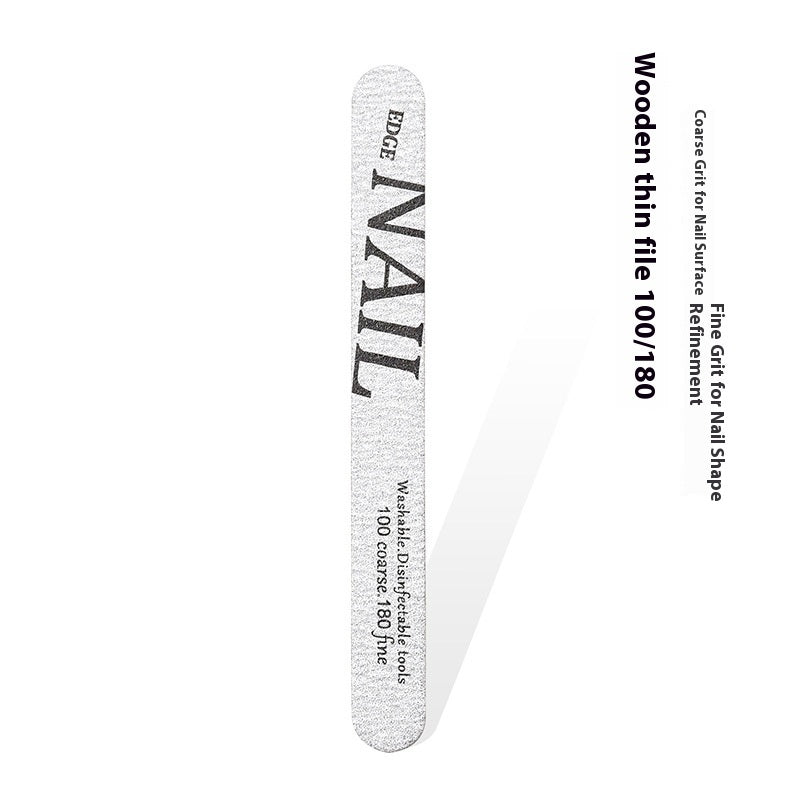 Manicure Nail File Polish Rub Pieces Nail Scissors Sponge Rub Burnishing Stick Nail Beauty Tool Set