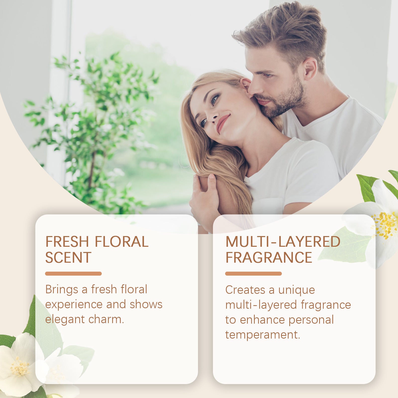 Campanula-Blütenparfüm für Damen, milder, langanhaltender Duft