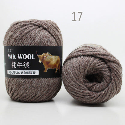 Cow Wool Yarn Scarf Thread Hat 245 Stick Needle Hand-knitted Medium Thick Coat